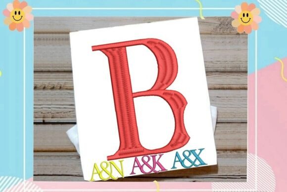 Letter B Split Monogram Logo