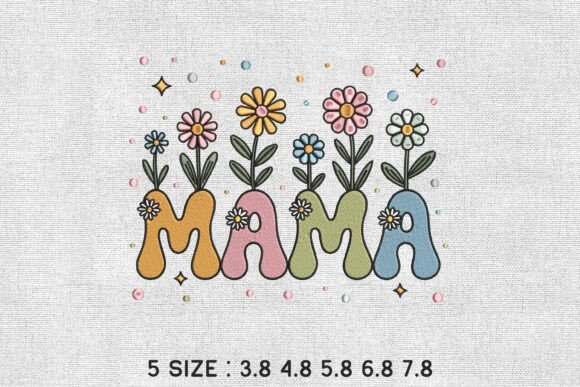 Retro Mama Floral Garden